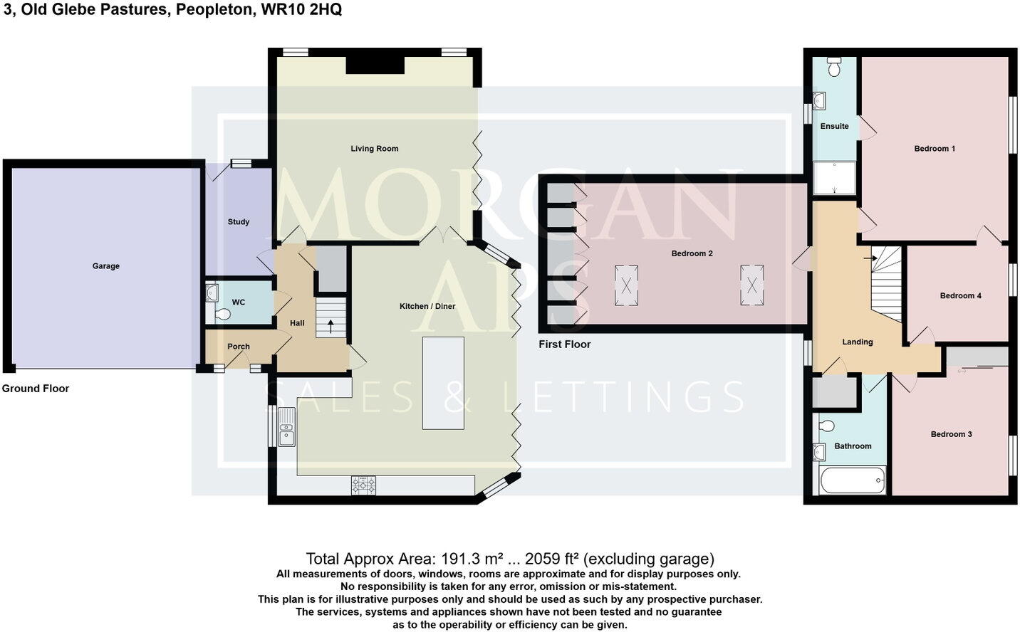 Peopleton, nr Pershore floorplan