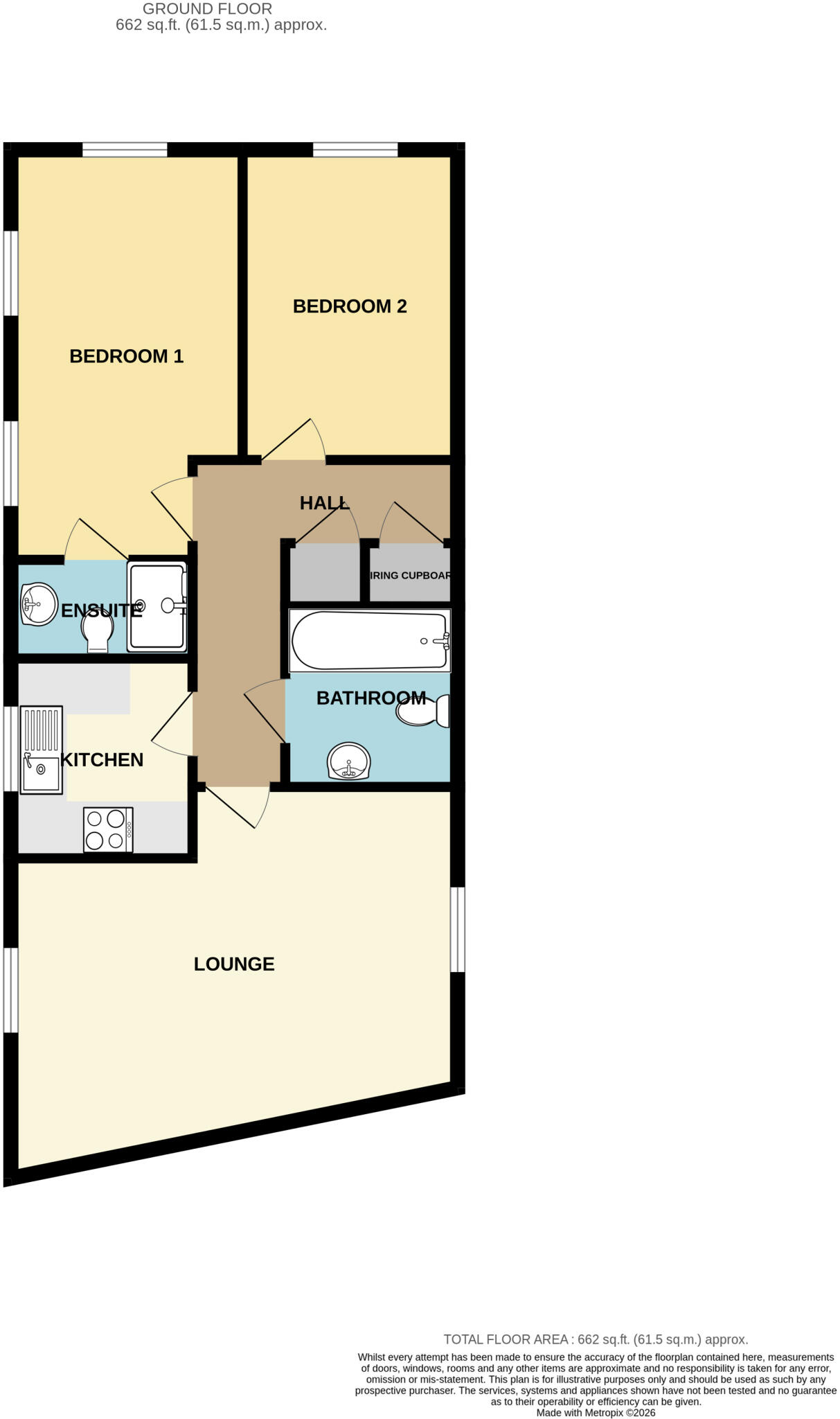 Mullholland Way, Highbridge, Somerset, TA9 floorplan