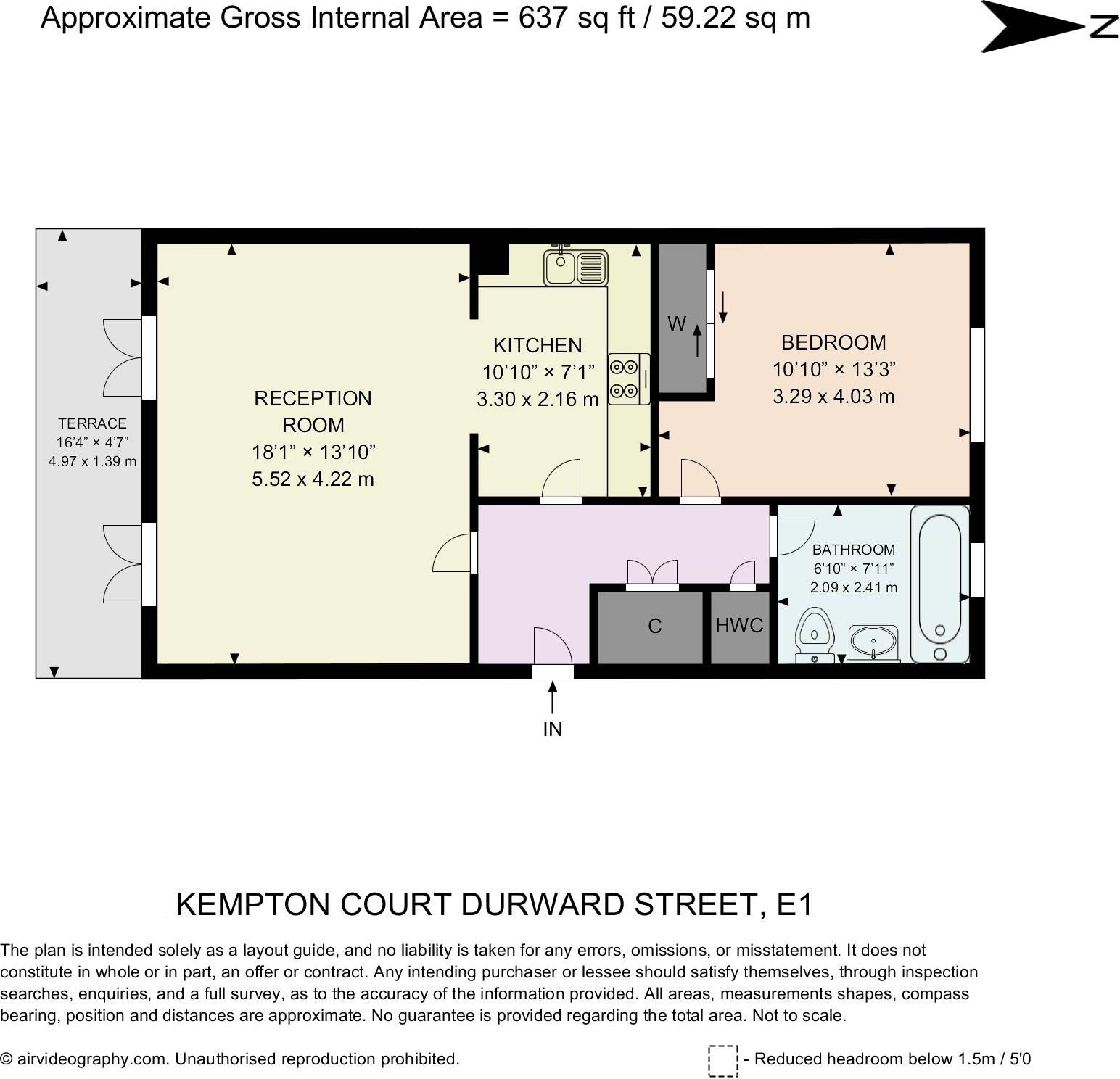 Durward Street, London, E1 floorplan