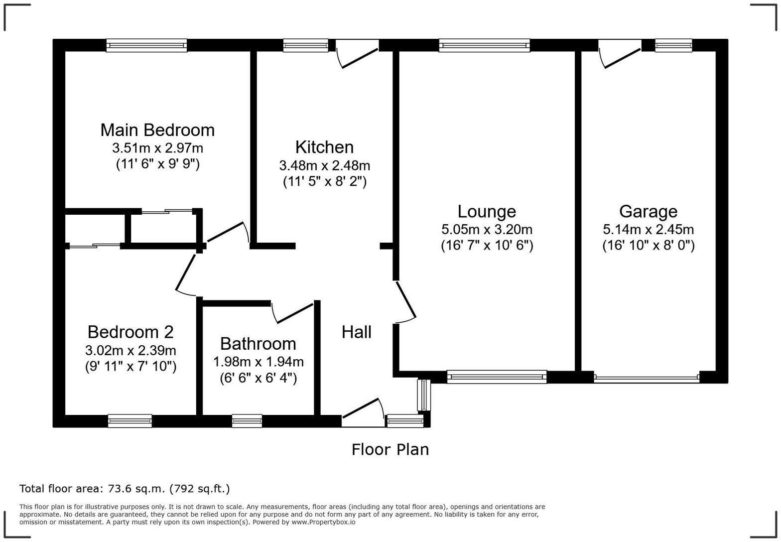 81 Ashly Court, St Asaph, LL17 0PH floorplan