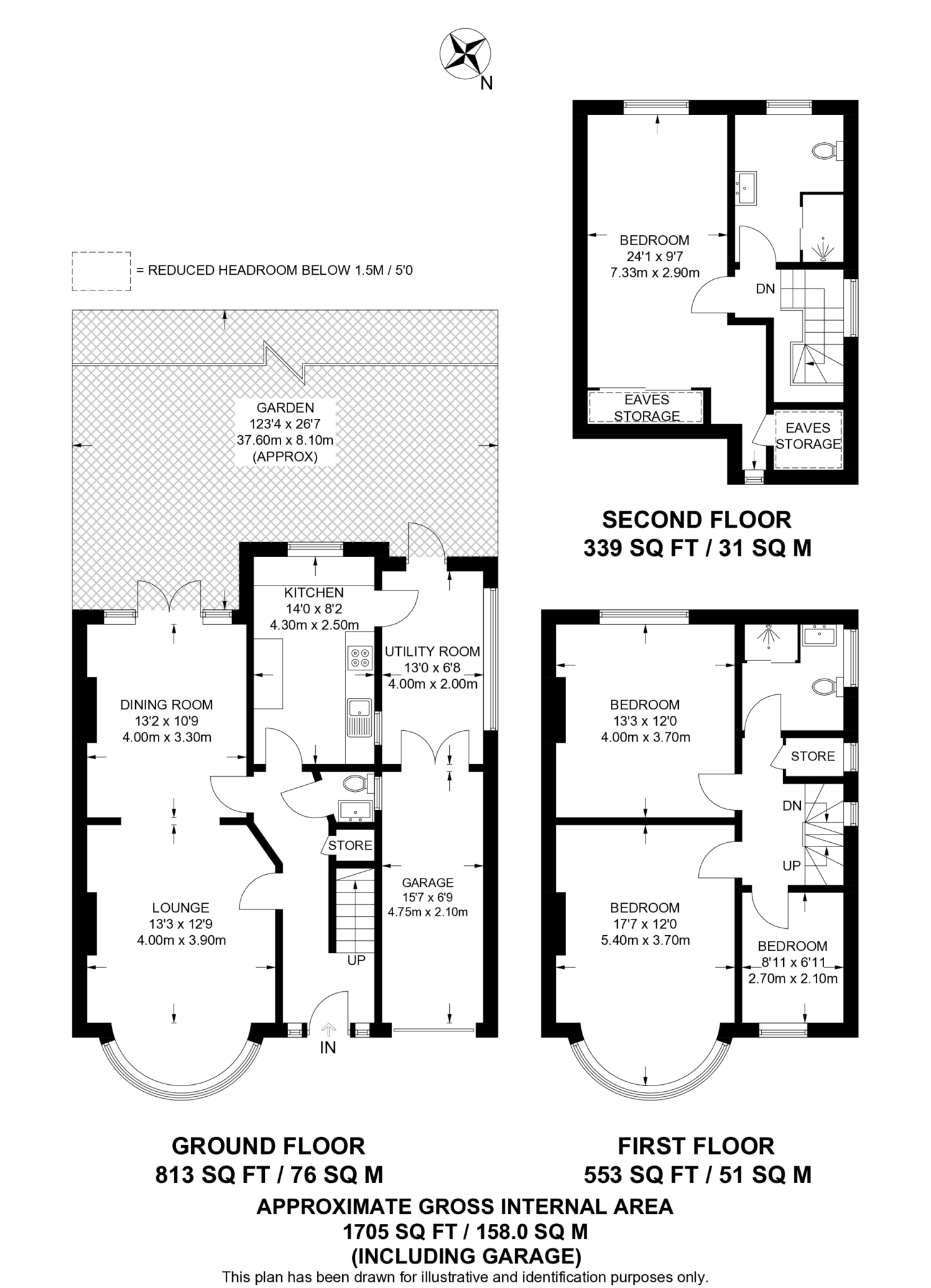 Rusland Park Road, Harrow, HA1 floorplan