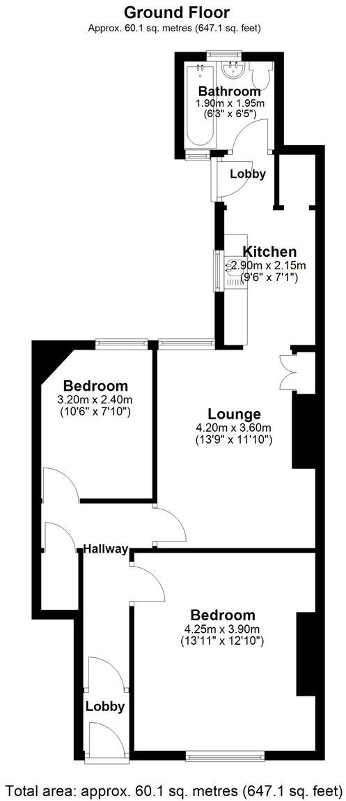 Livingstone Street, Consett, Durham, DH8 floorplan