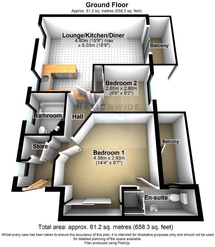 Lostock Lane, Lostock floorplan