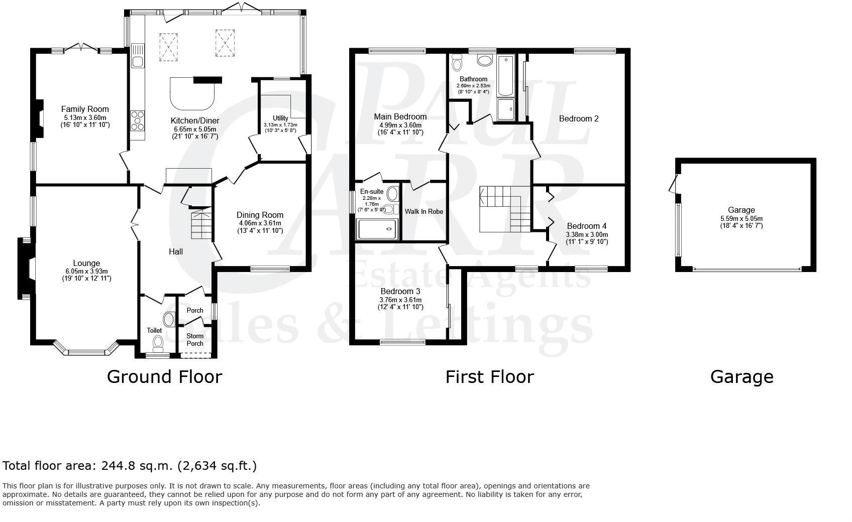 Highfields Grange, Cheslyn Hay floorplan