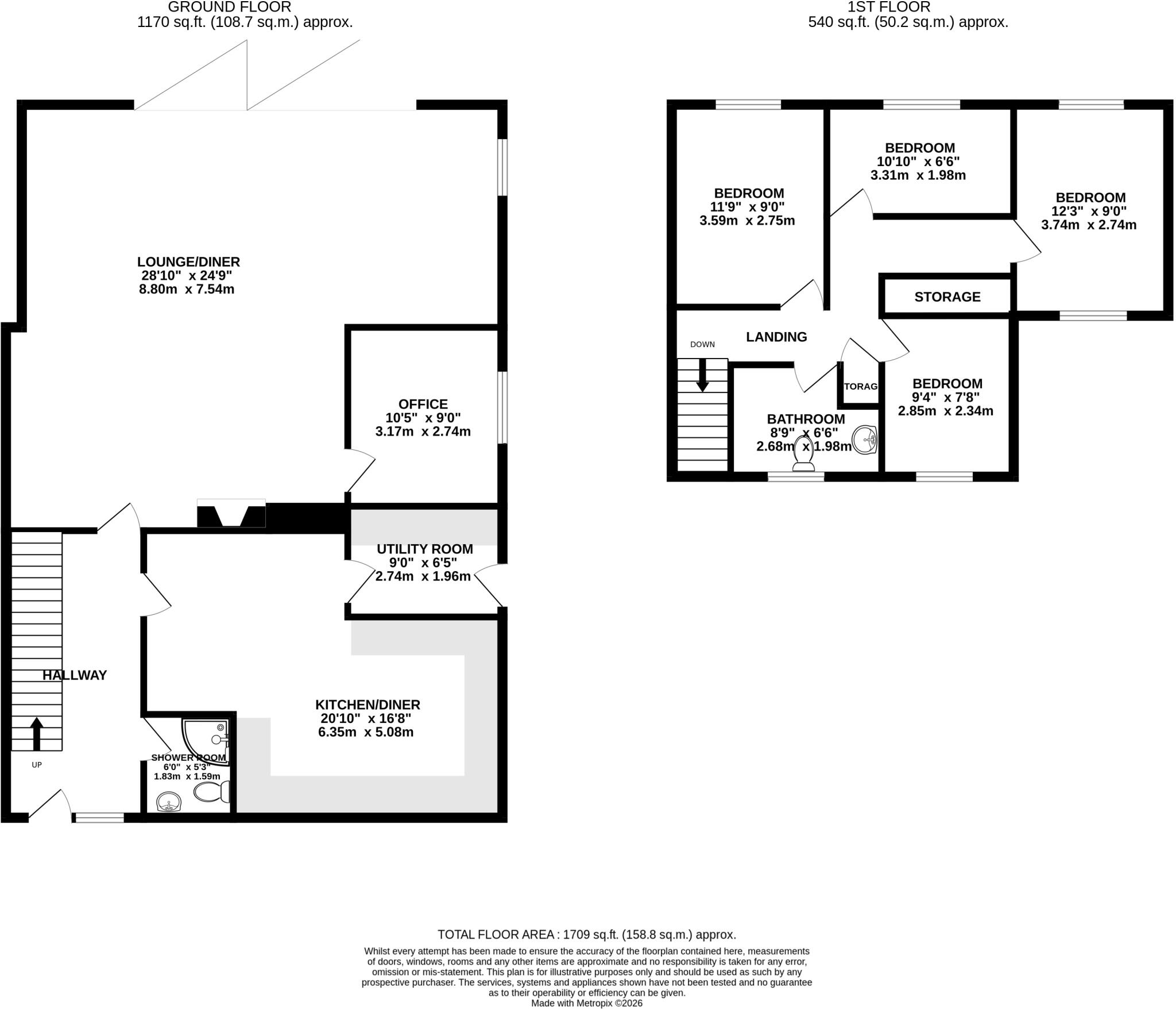 Cottonmill Lane, St. Albans, Hertfordshire, AL1 floorplan