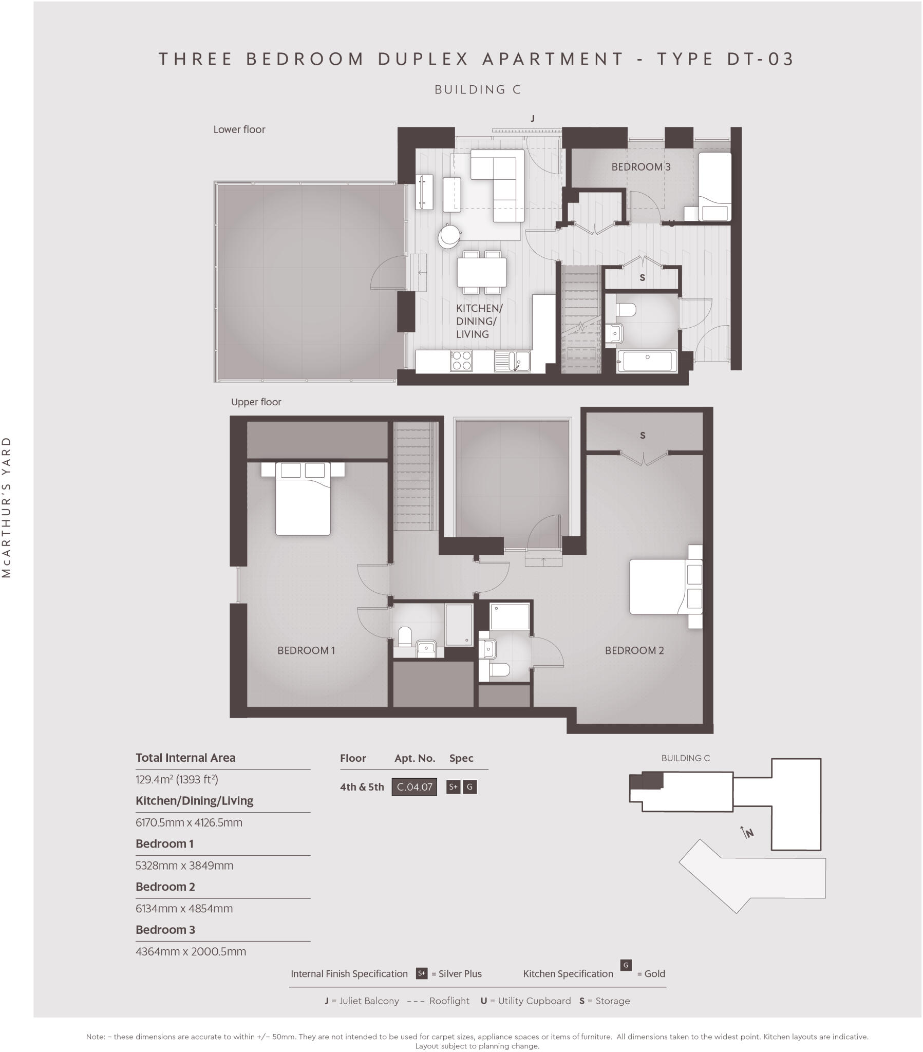 C.04.07 McArthur's Yard, Gas Ferry Road, Bristol, BS1 floorplan