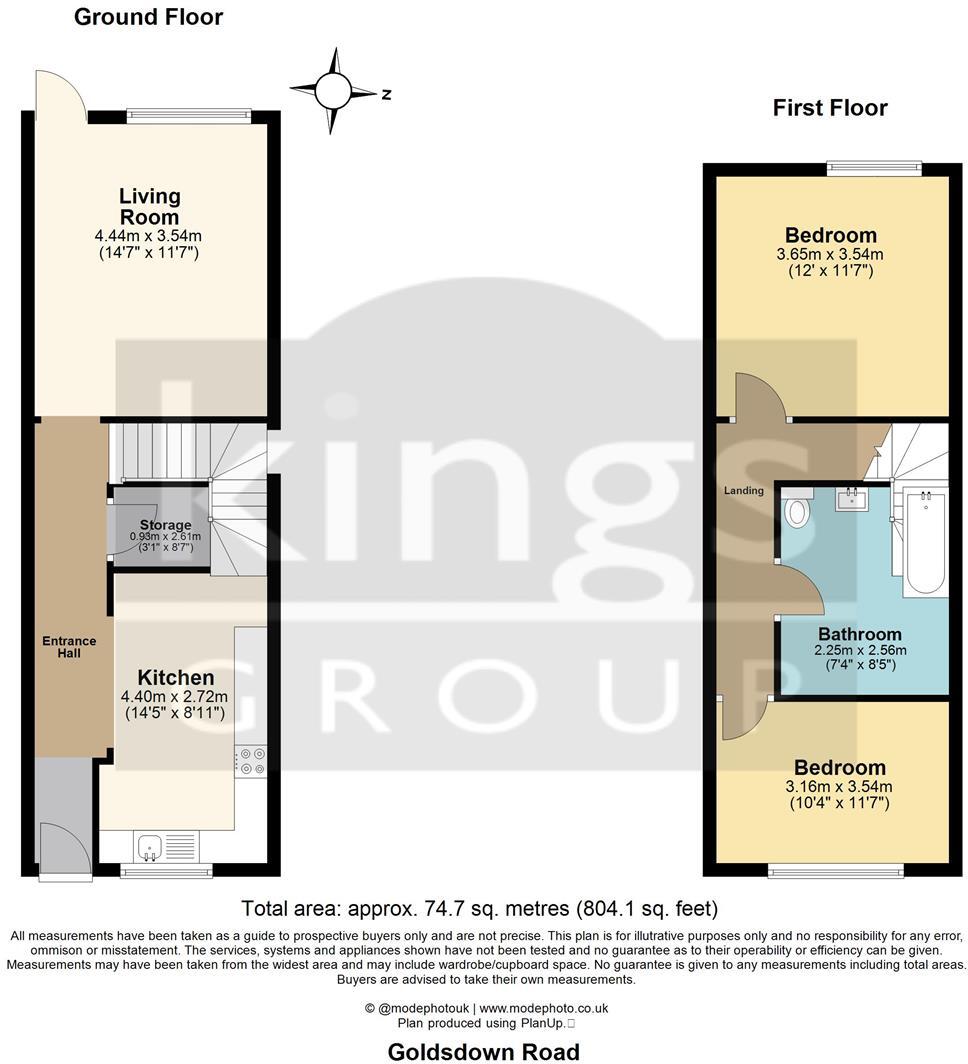 60, Goldsdown Road, Enfield floorplan
