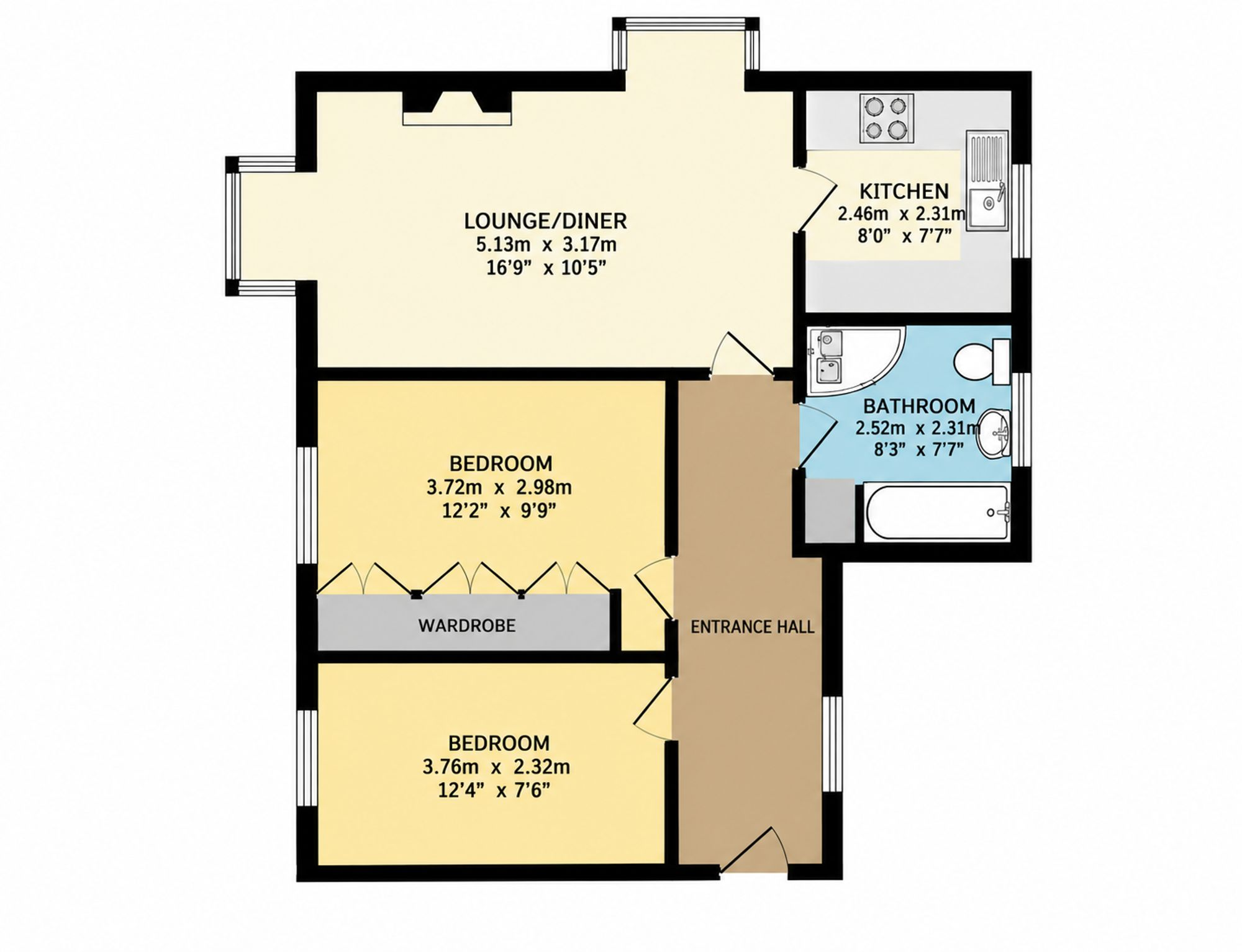 Abbey Park Mews, Grimsby, DN32 floorplan
