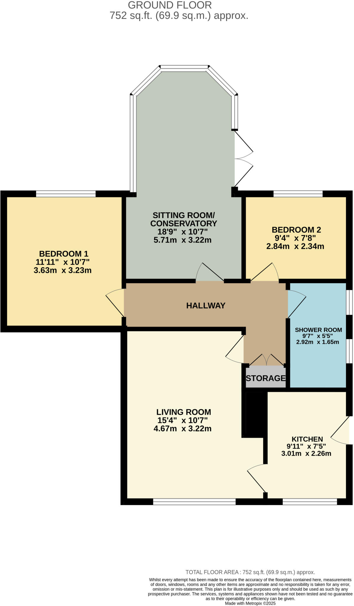 Delamere Close, Swanwick floorplan