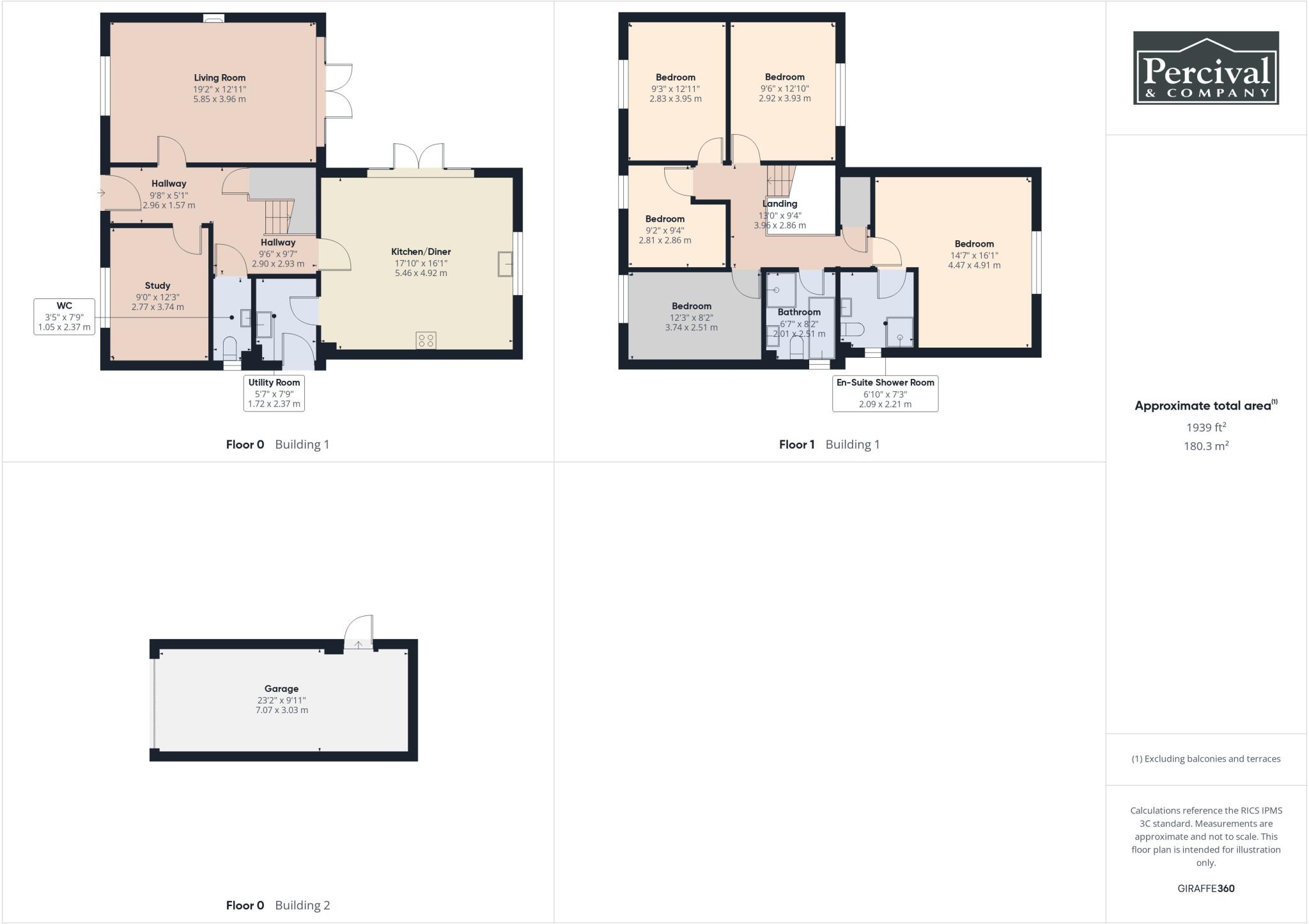 Mill Field, White Colne, Colchester, Essex, CO6 floorplan