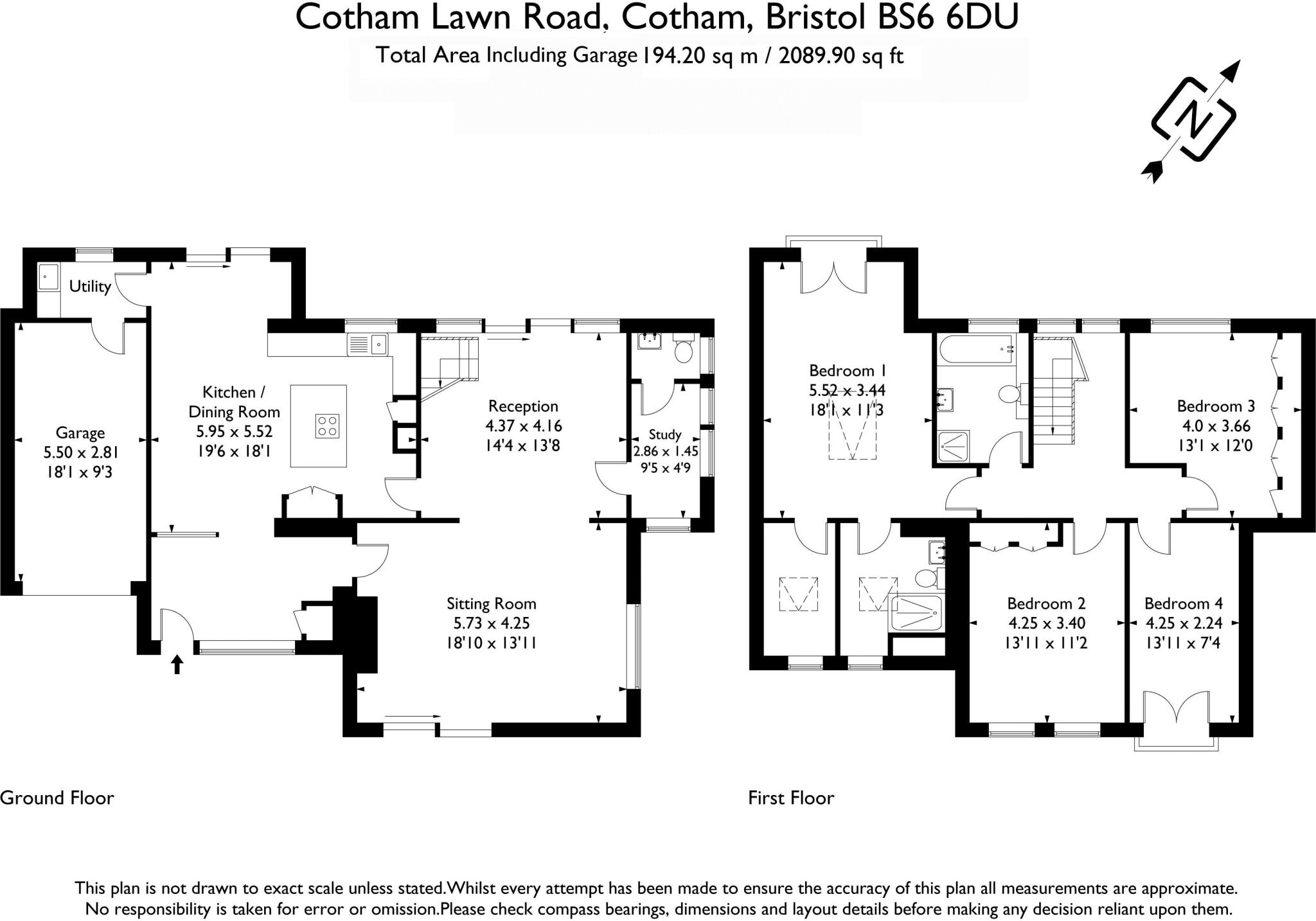 Cotham Lawn Road | Cotham floorplan