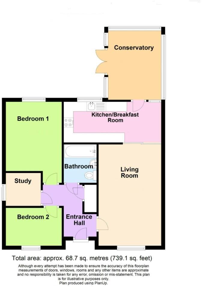 St. Peters Avenue, Claydon, Ipswich, Suffolk, IP6 floorplan