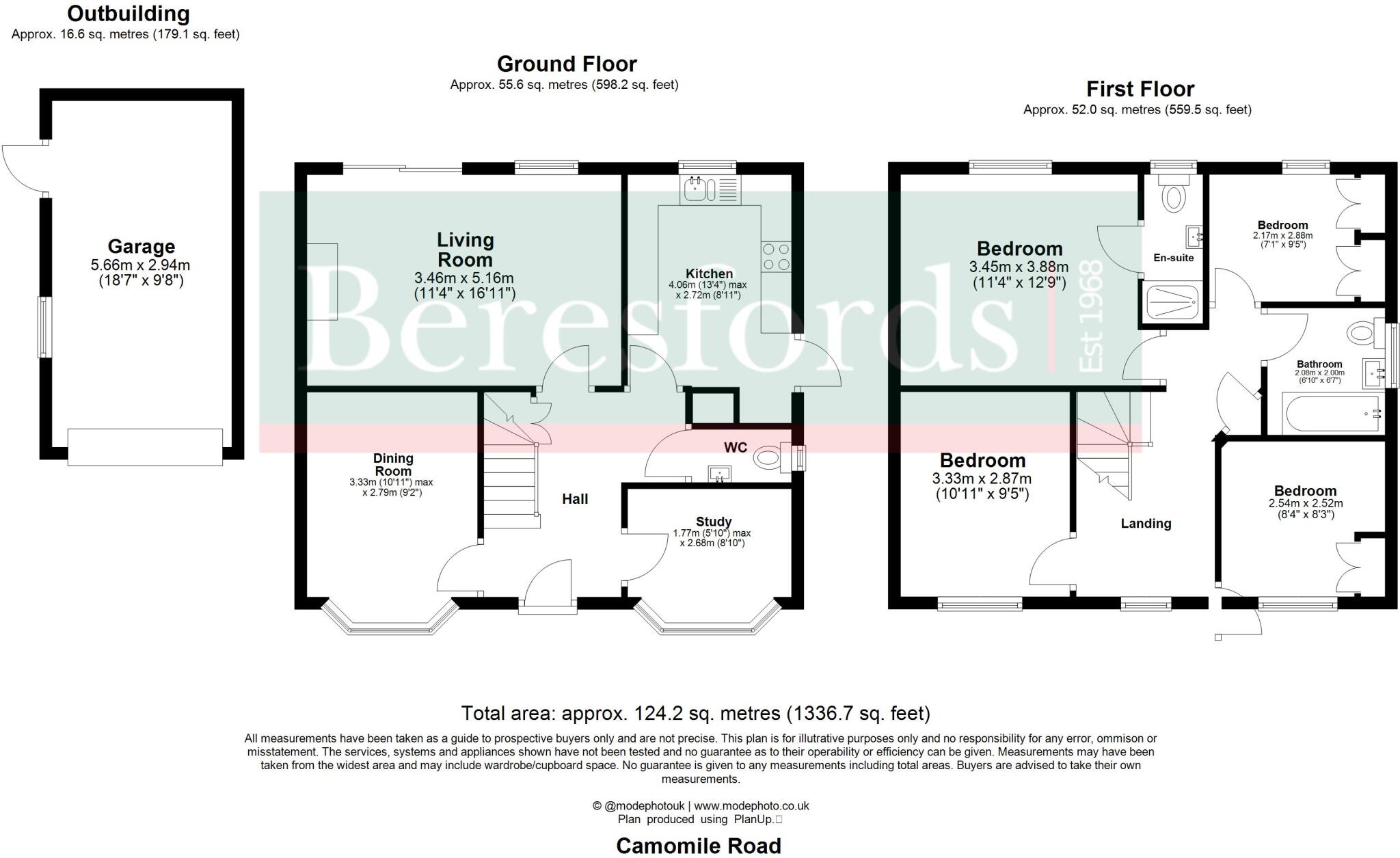 Camomile Road, Rush Green, RM7 floorplan