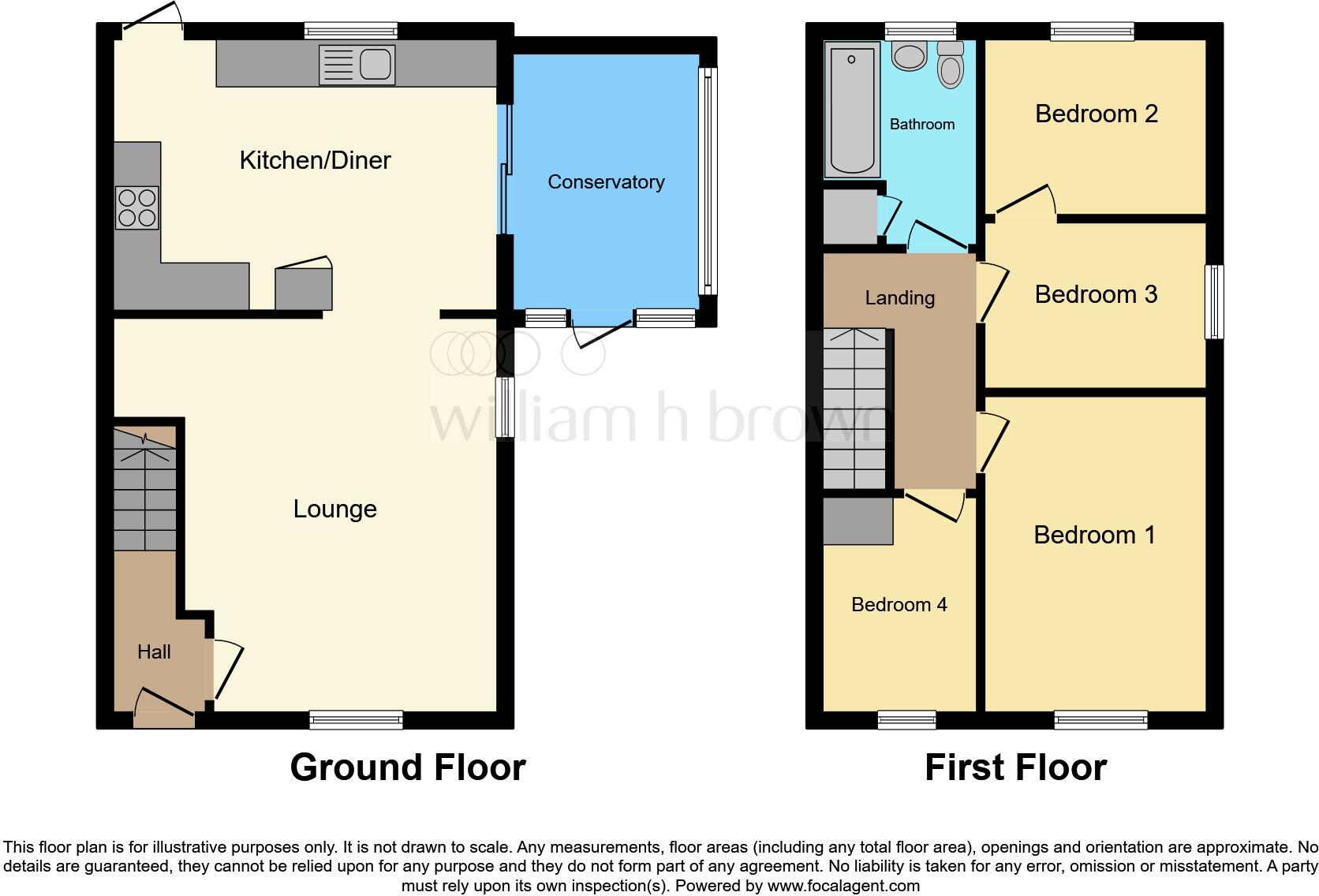 Meadow Rise, Nottingham floorplan