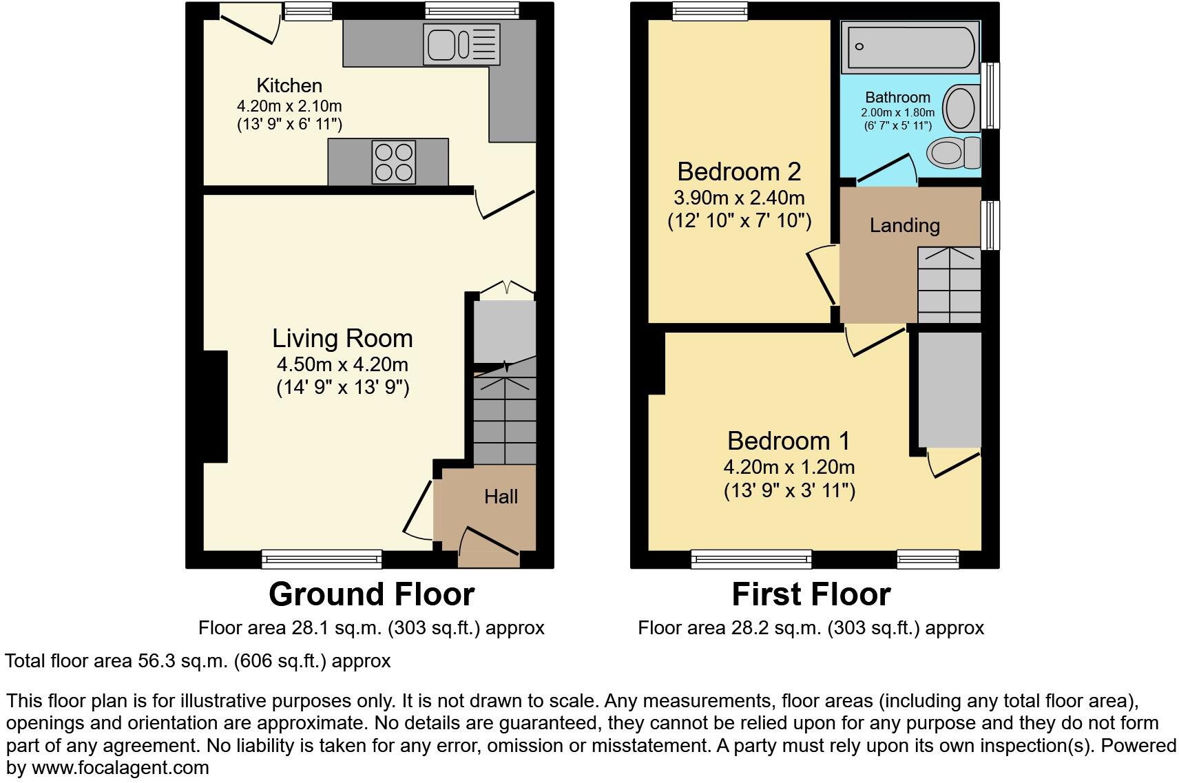 Meadow Rise, Pontyclun, CF72 floorplan