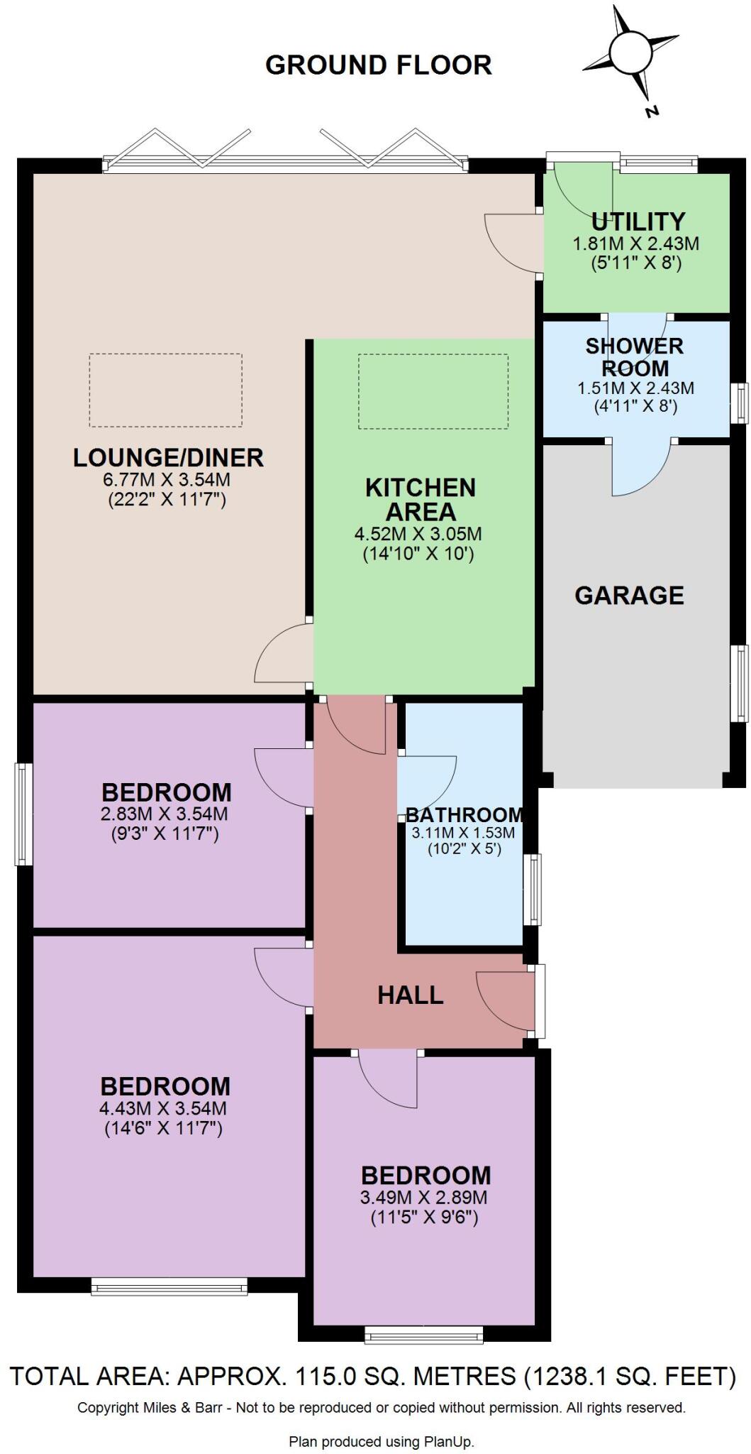 Park Avenue, Birchington, CT7 floorplan