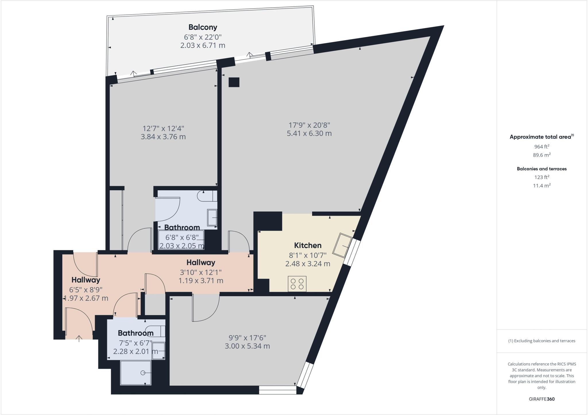 Basin Approach, London, E14 floorplan