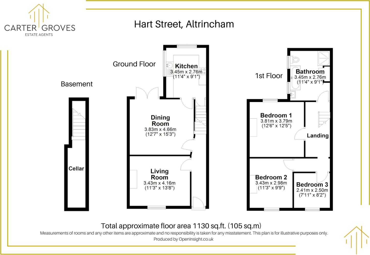 Hart Street, Altrincham, Greater Manchester, WA14 floorplan