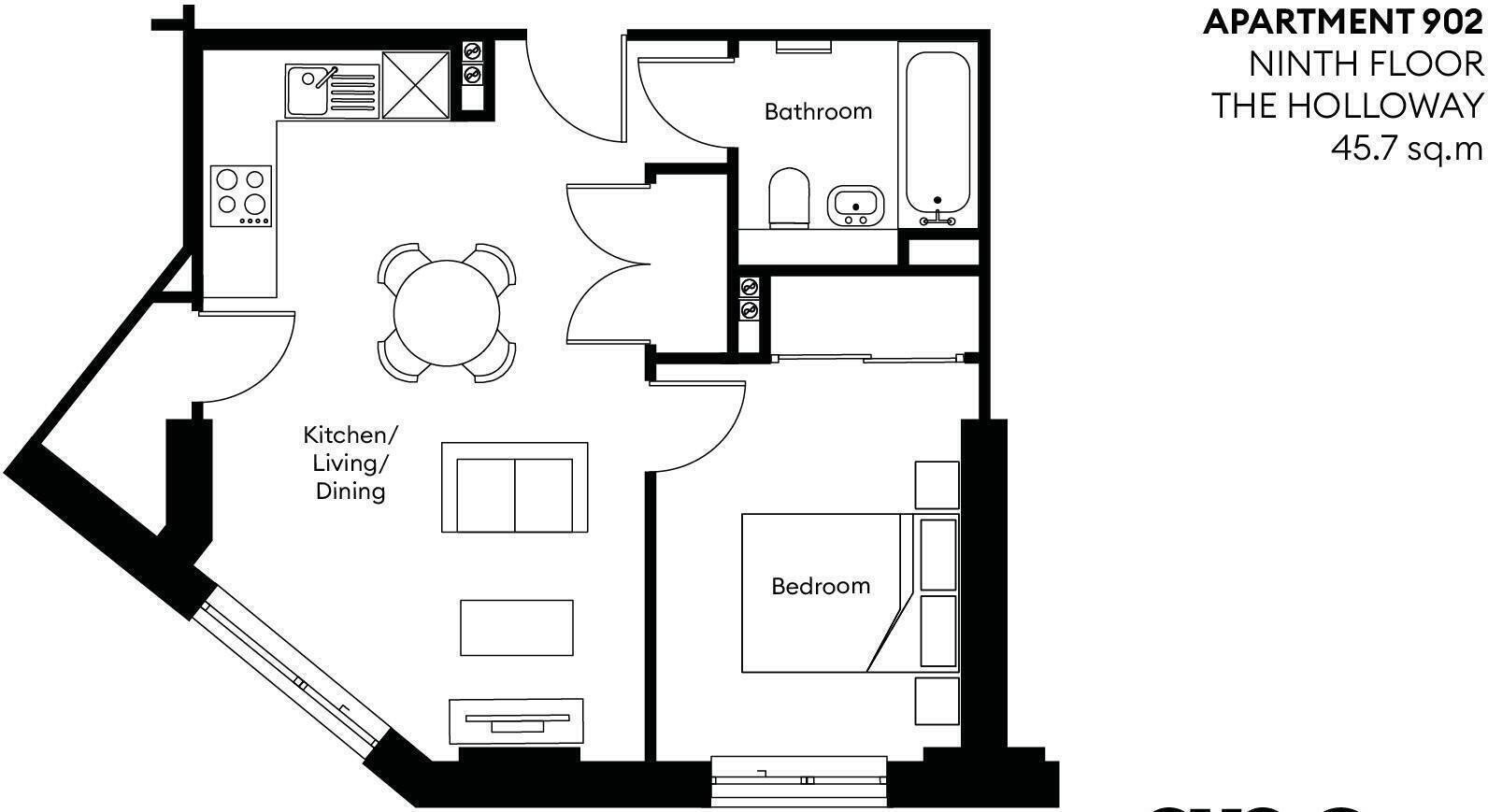 Momento Birmingham  floorplan