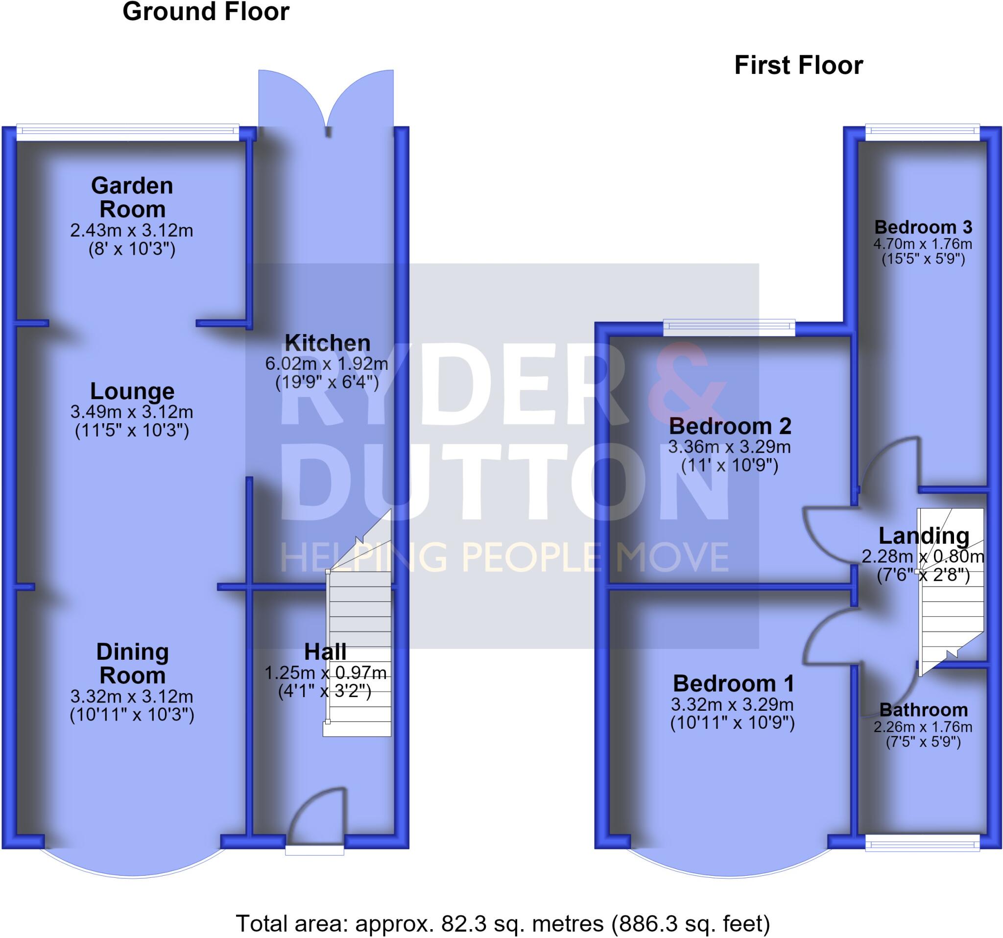 Acresfield Road, Middleton, Manchester, M24 floorplan