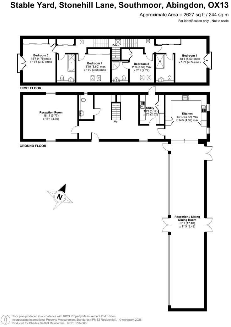 Stonehill Lane, Southmoor, Abingdon floorplan
