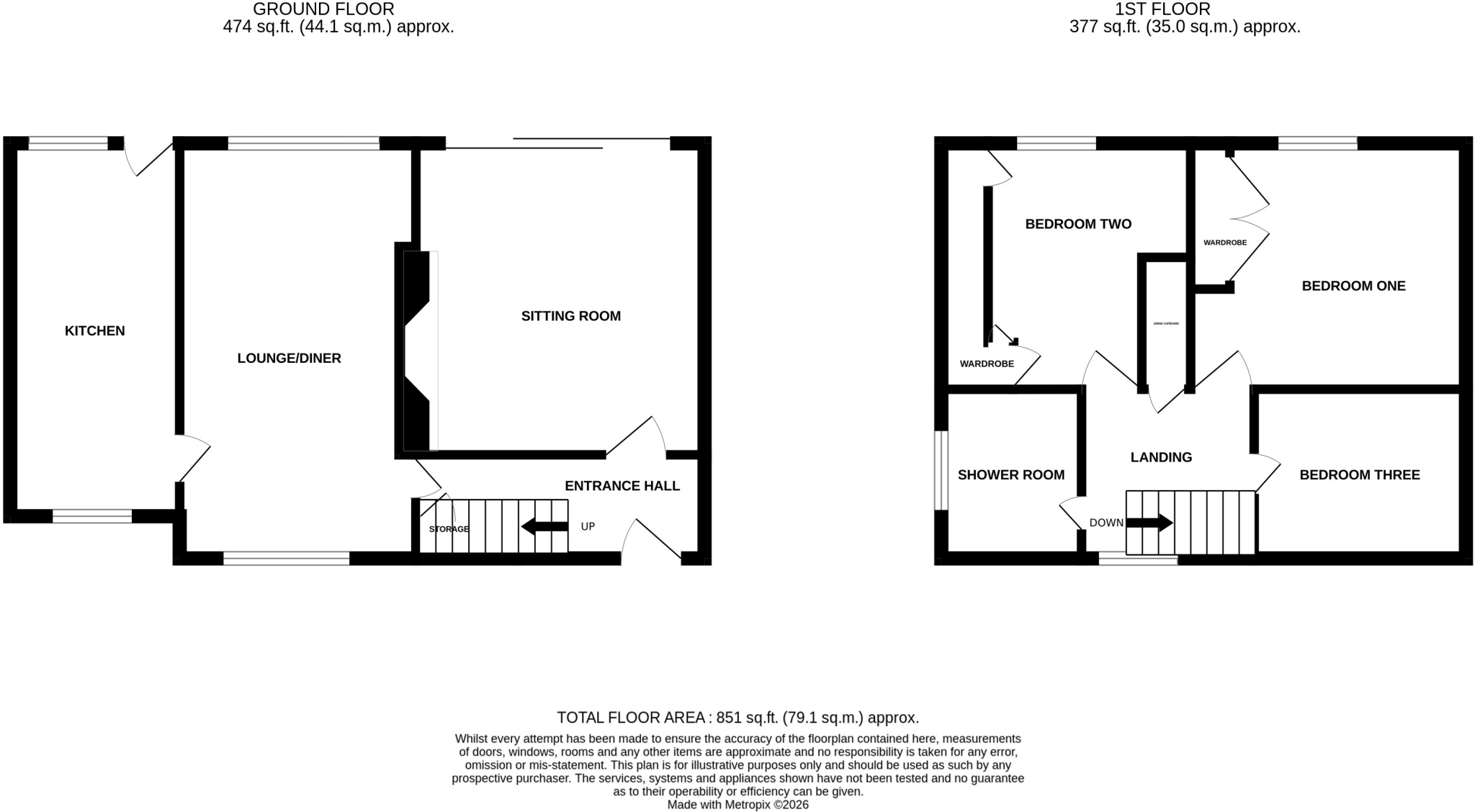 Braemar Avenue, Rudheath, Northwich floorplan