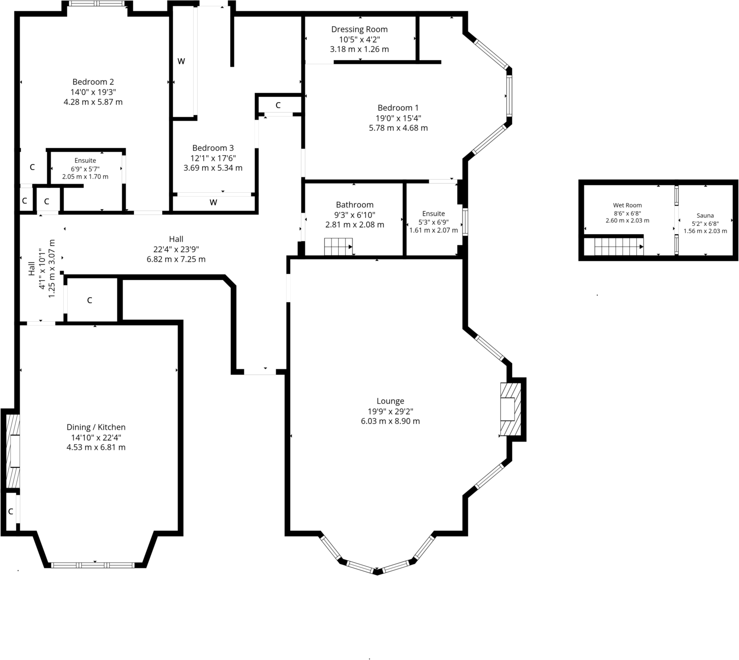 0/1 7 Winton Drive, Kelvinside, G12 0PZ floorplan