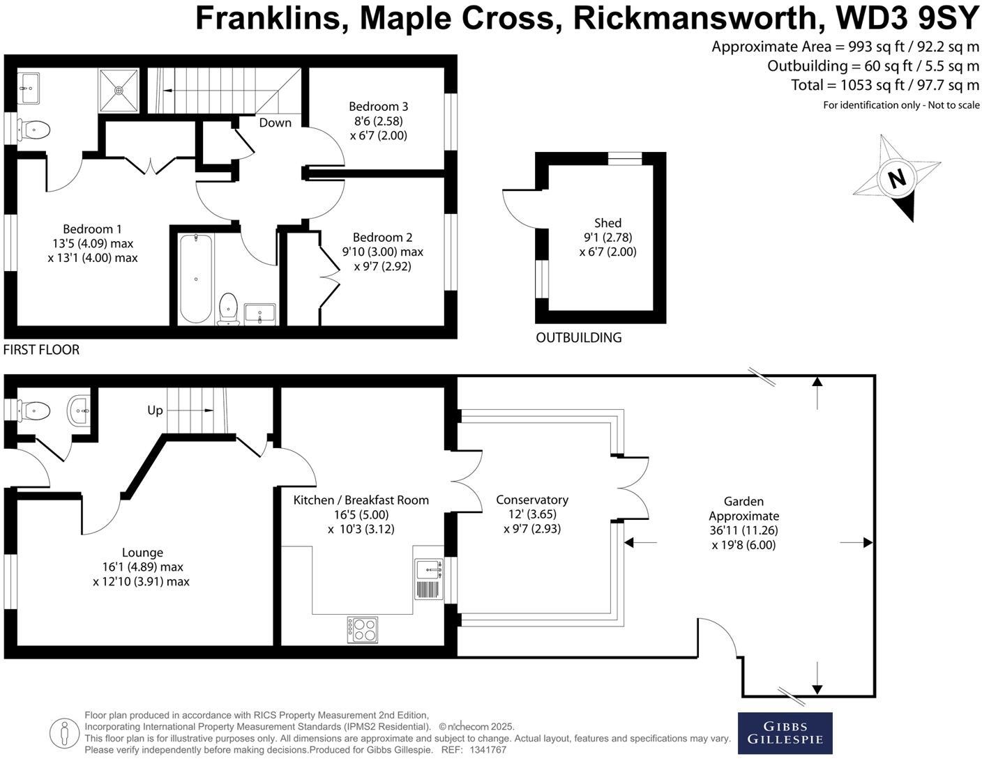 Franklins, Maple Cross, Rickmansworth floorplan
