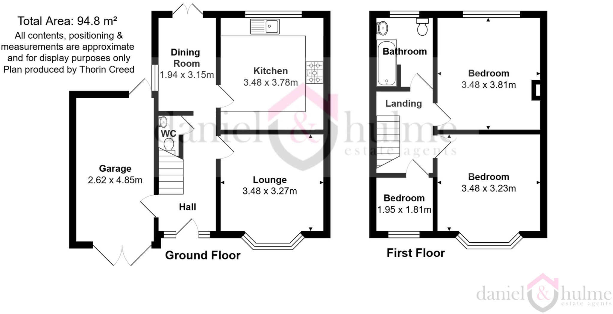 Heath Avenue, Werrington, Staffordshire floorplan
