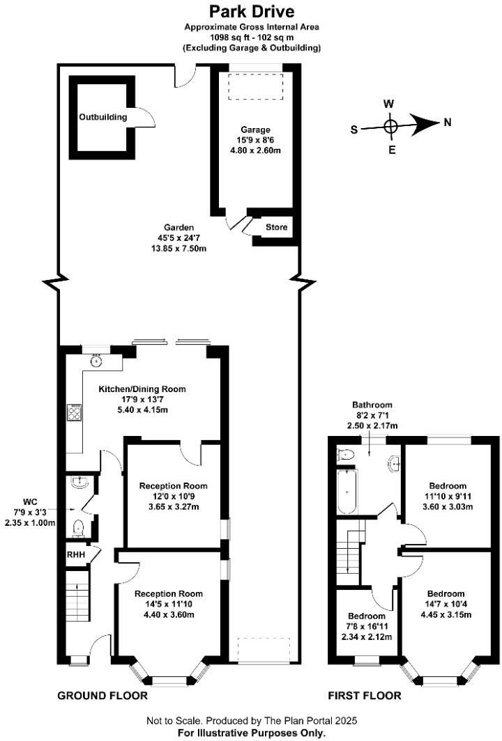 Park Drive, W3 floorplan