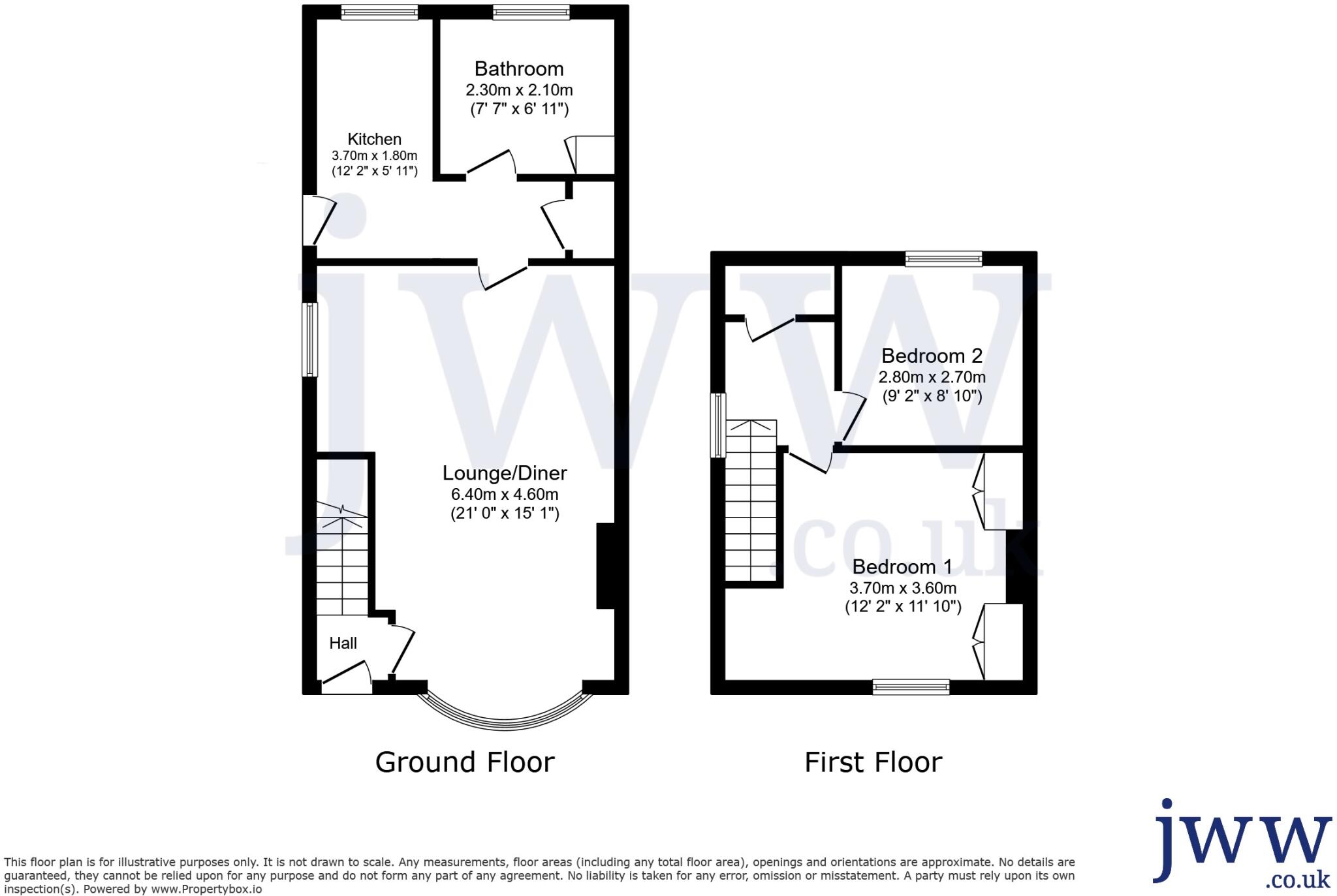 Craigland Villas, Sacriston, Durham, DH7 floorplan