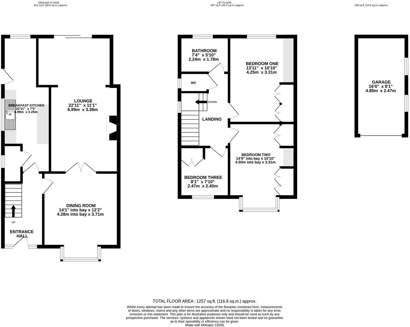 Hough Lane, Anderton, Northwich floorplan