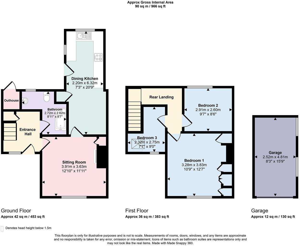 Brook Road, Craven Arms, Shropshire floorplan