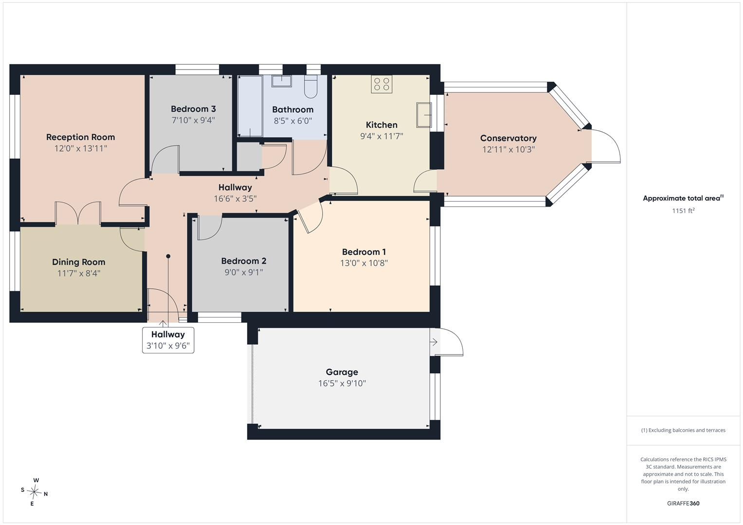 Meakers Way, Huttoft floorplan