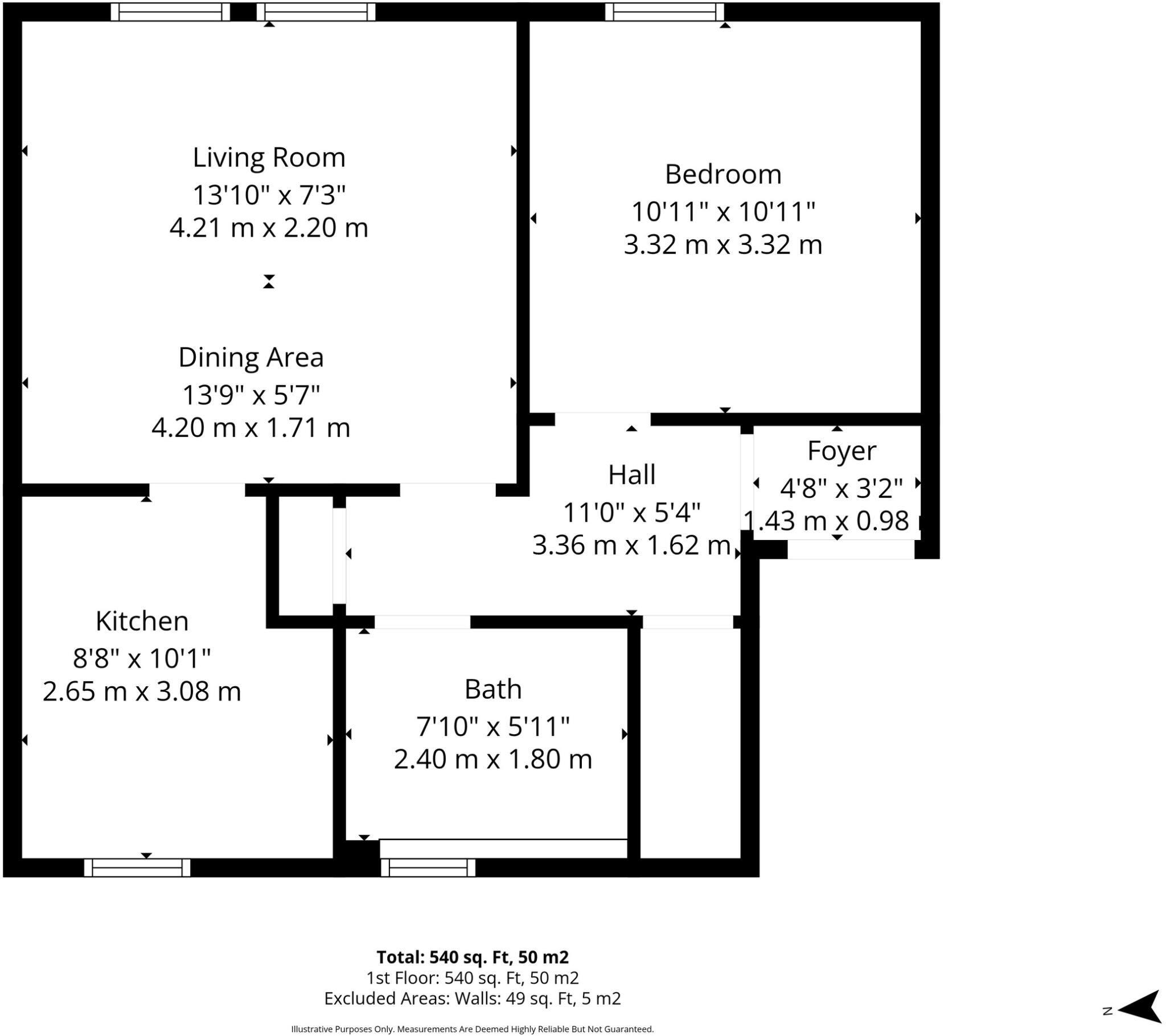 Kyle Street, Prestwick, South Ayrshire floorplan