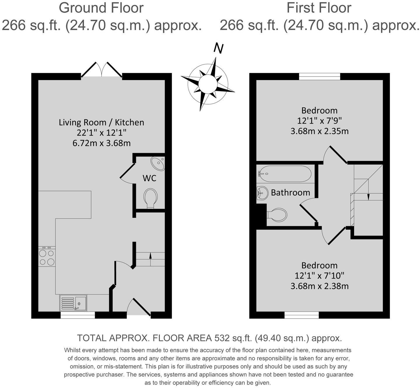 De La Warr Drive, Banbury, OX16 1BF floorplan