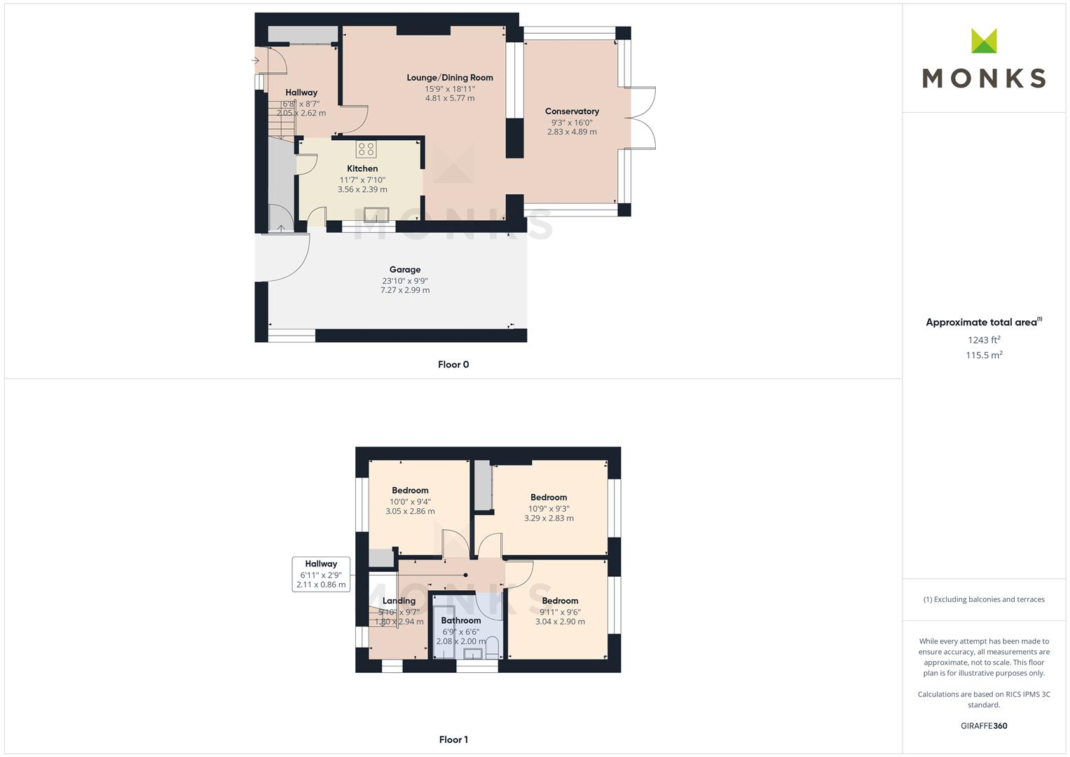 Judith Butts Lane, Shrewsbury floorplan