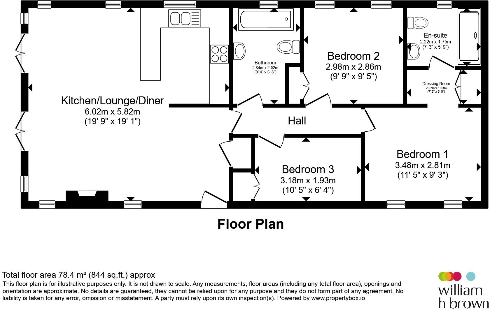 Kirkgate, Tydd St. Giles, Wisbech floorplan
