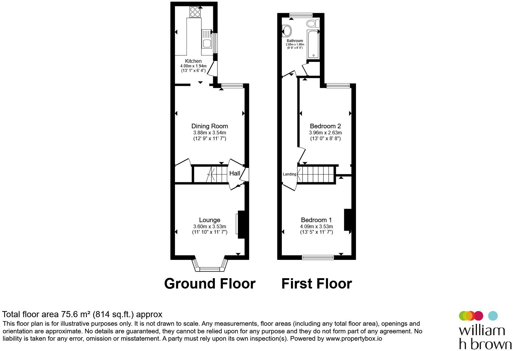 Harrington Street, Worksop floorplan