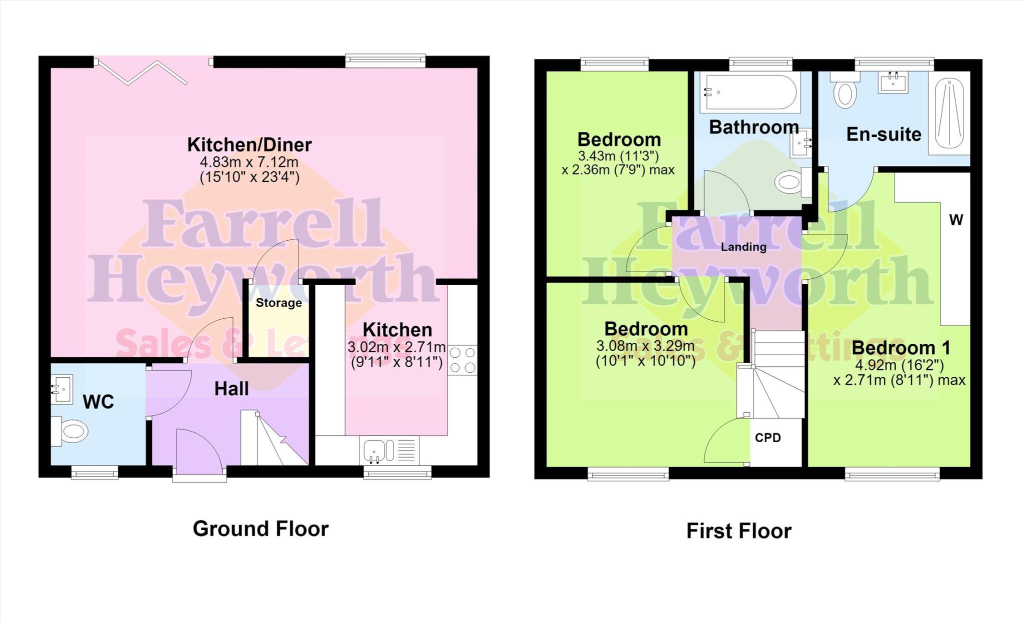Kershaw Drive, Lancaster floorplan