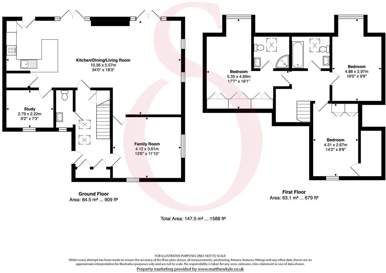 Brand New | Exclusive Development Of Just 5 Houses | Prestwick Drive, Buntingford floorplan