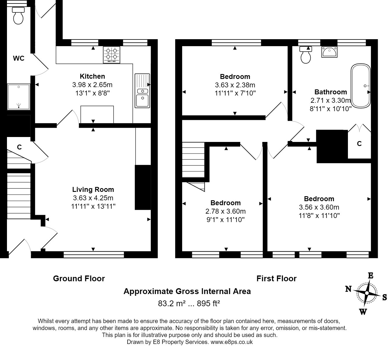 Farmer Place, Marston floorplan