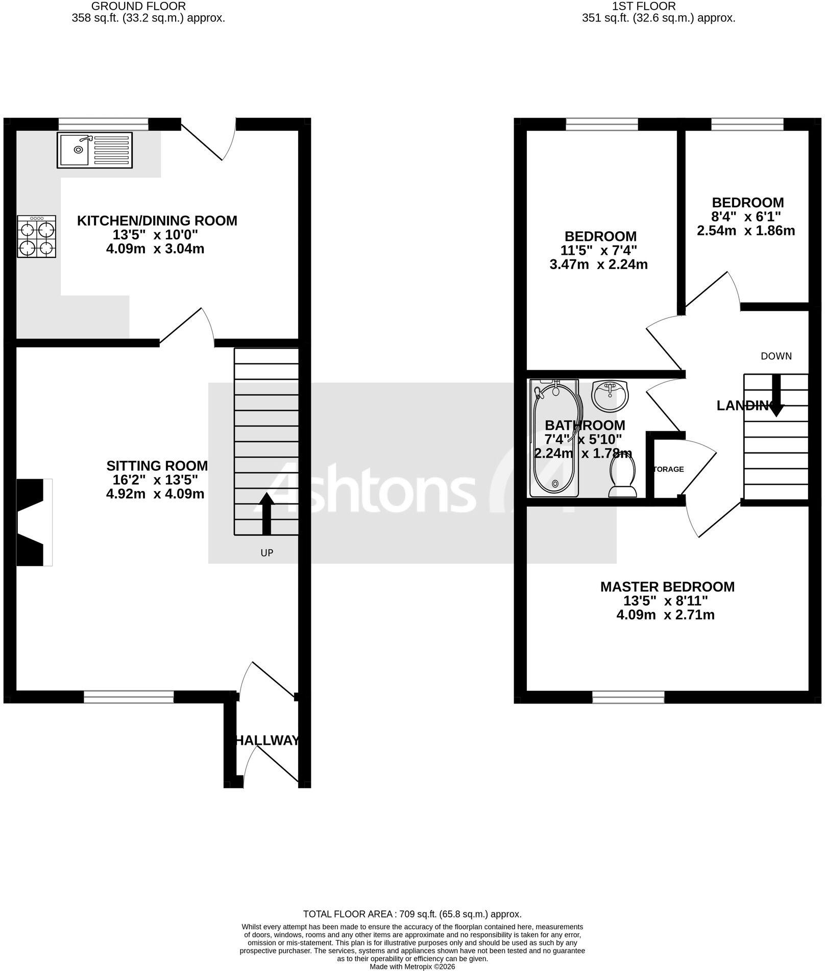 Dean Close, Billinge, WN5 floorplan