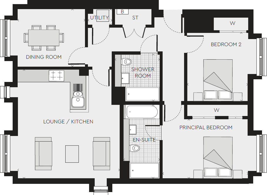 Plot 7, Millside Moors, Milngavie, G62 8DN floorplan