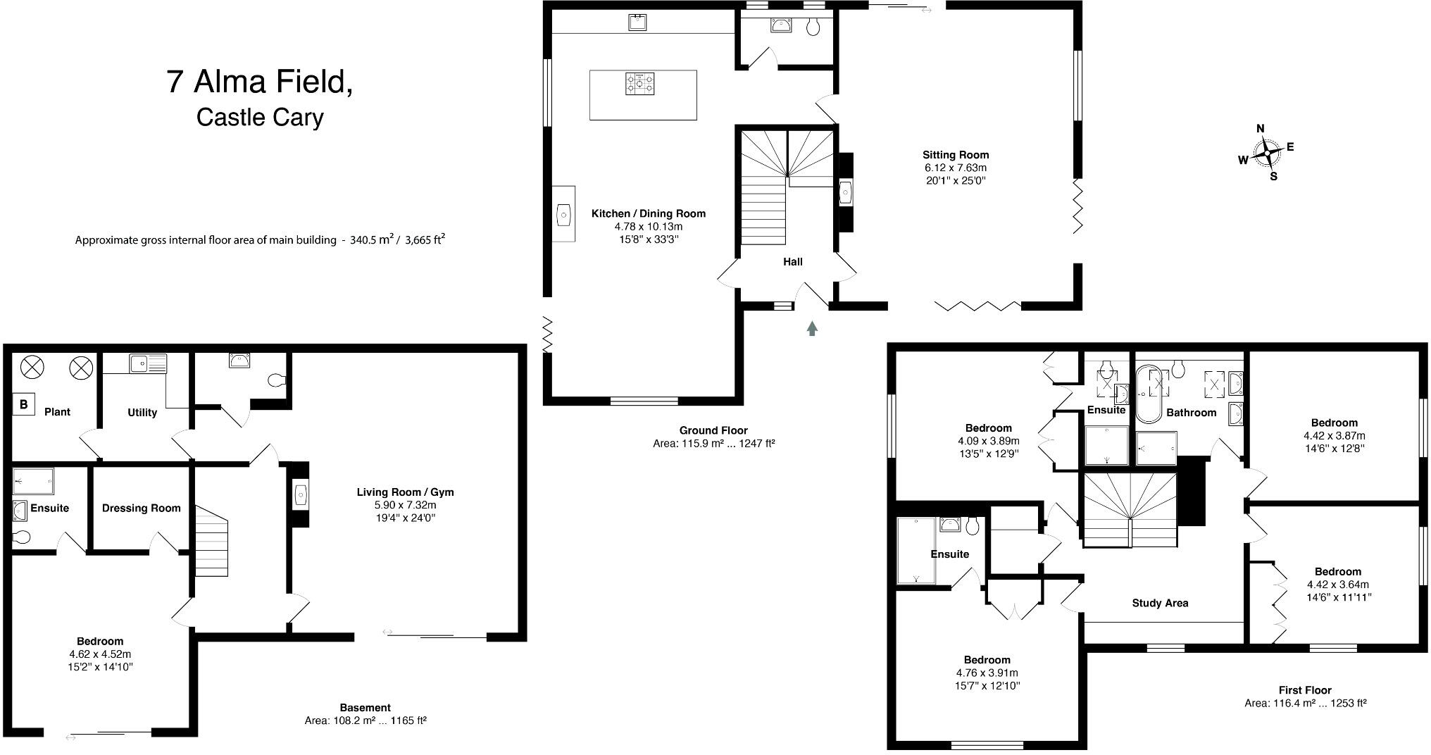 A quiet close just off South Street floorplan