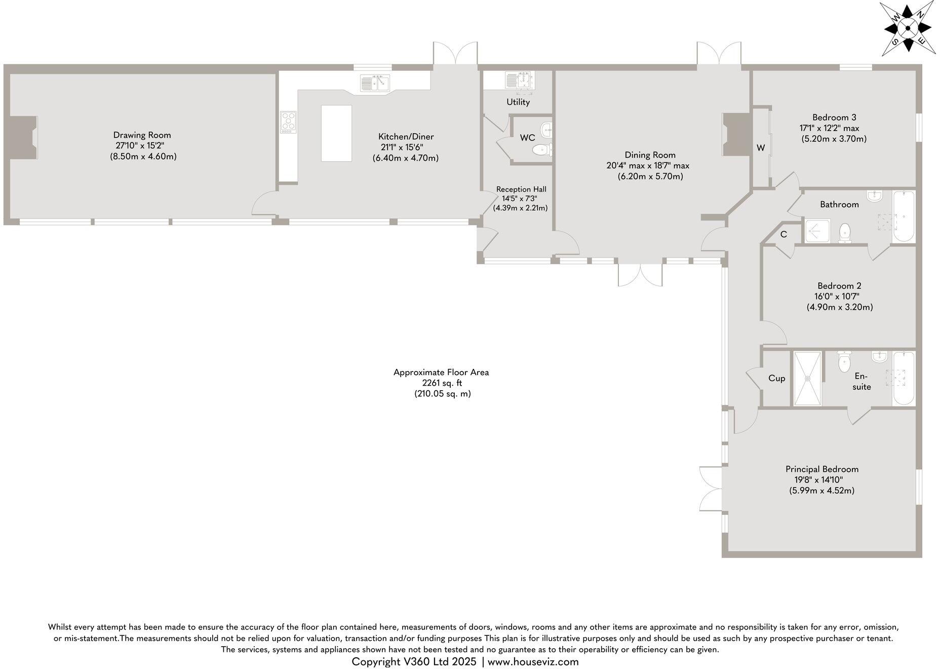 Impressive Brick and Flint Barn Conversion in Hockwold floorplan