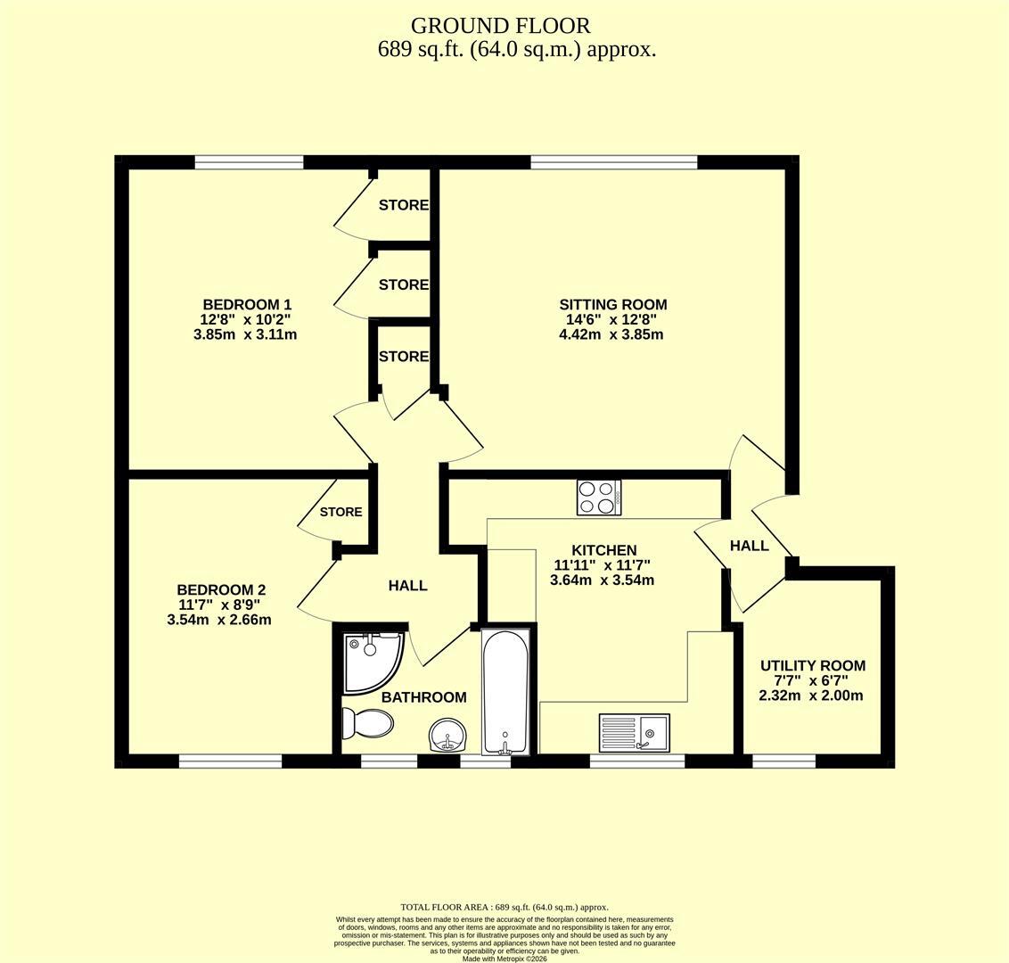 Halcombe, Chard floorplan