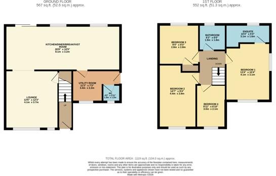 Cavalier Drive, Blacon, Chester, Cheshire floorplan