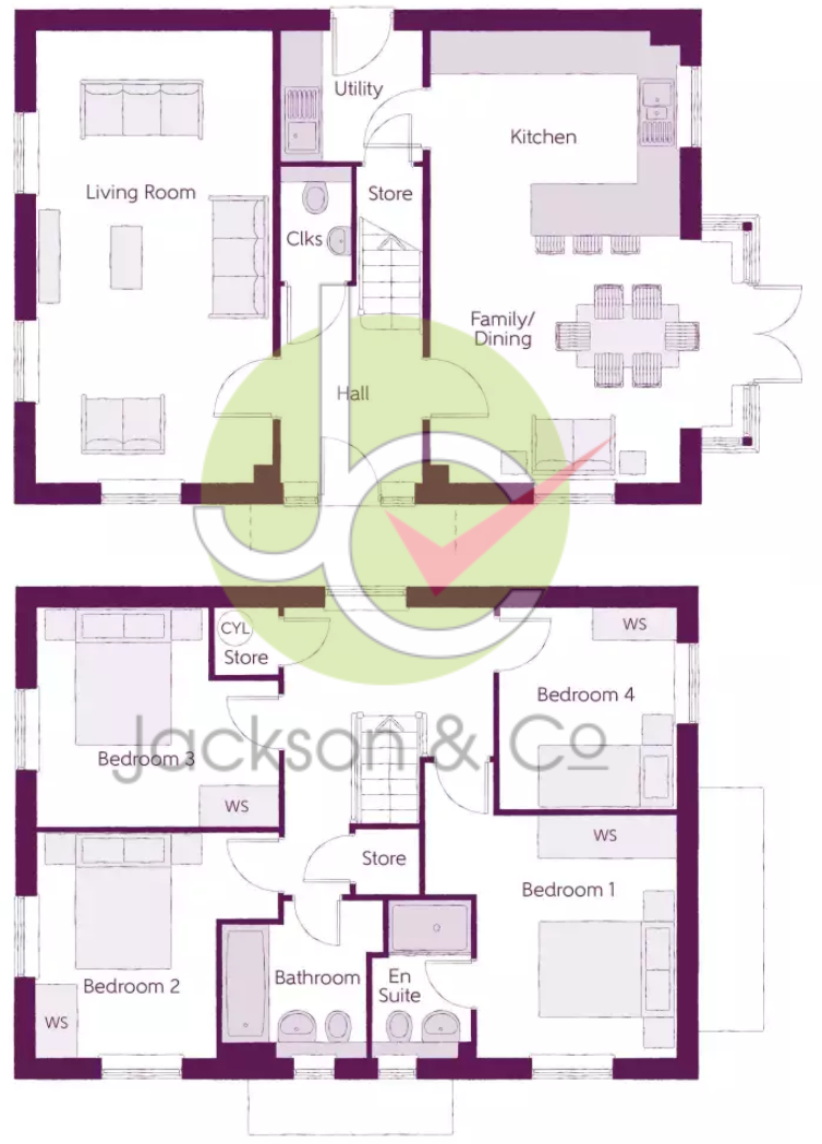 Station Road, Kennett floorplan