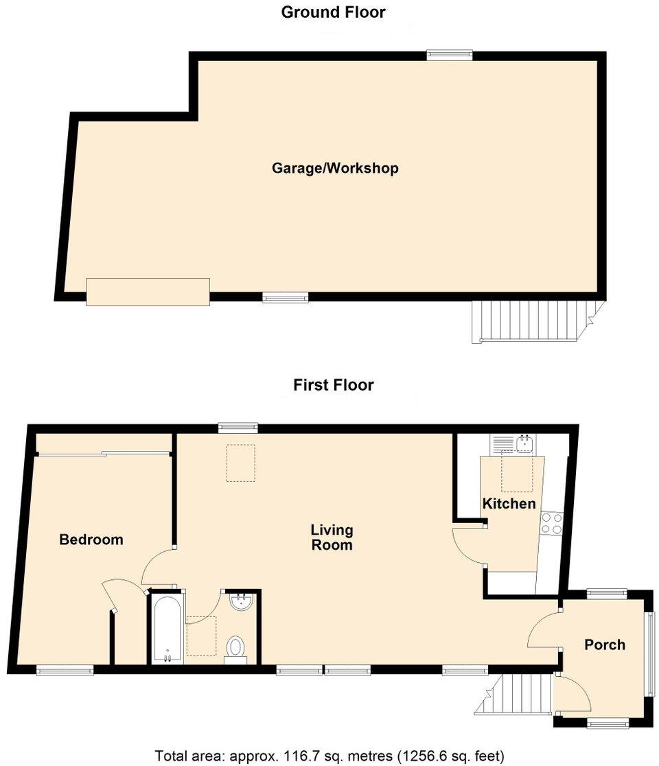 Cross Street, Northam, Bideford, EX39 floorplan